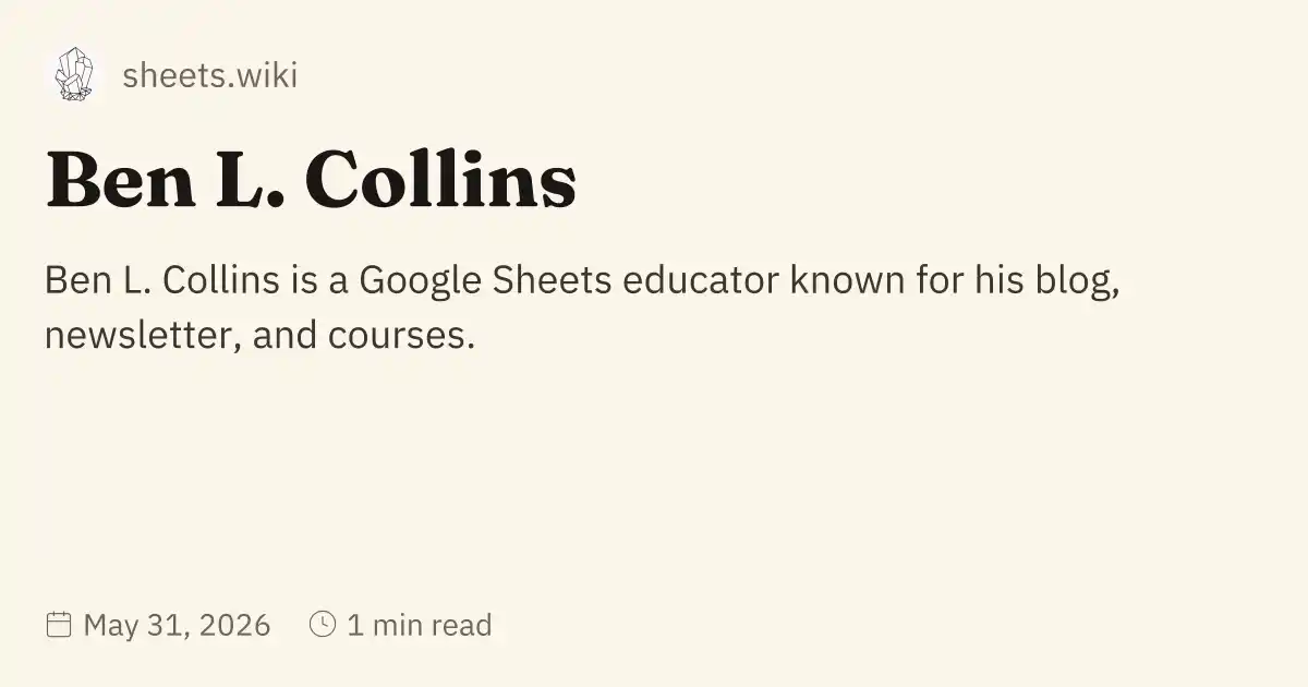 Ben L. Collins